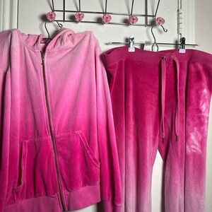 Juicy Couture Pink Velour Hoodie